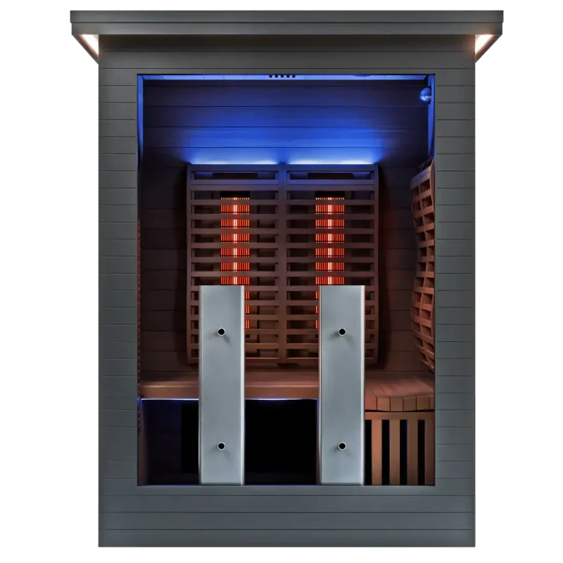 Outdoor 2-Person Full Spectrum Infrared Sauna