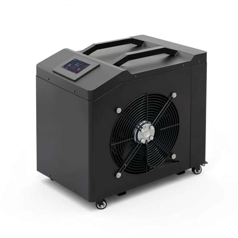 1.5hp smart water chiller for ice baths & recovery | 0°c cold plunge cooling machine with ozone commercial & home use
