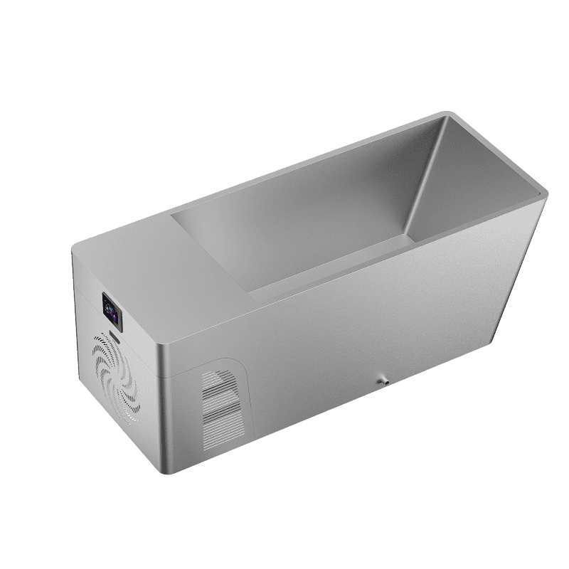 premium fully insulated 316 stainless steel all in one ice bath chiller