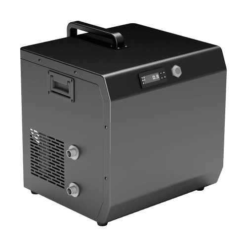 0.5hp compact water chiller with built in pump and ozone sterilization – for ice baths & hydrotherapy systems