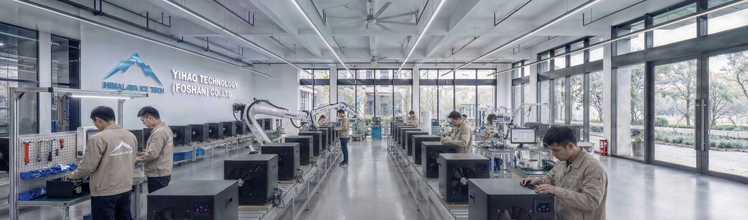 Himalaya IceTech OEM cold plunge manufacturing factory and production support