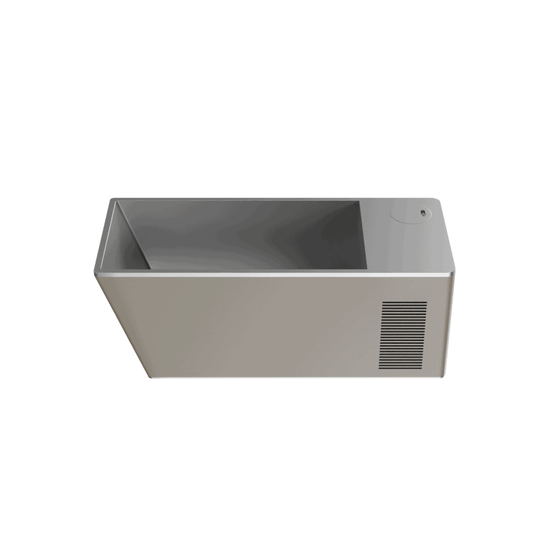 stainless steel all in one ice plunge xl with led light