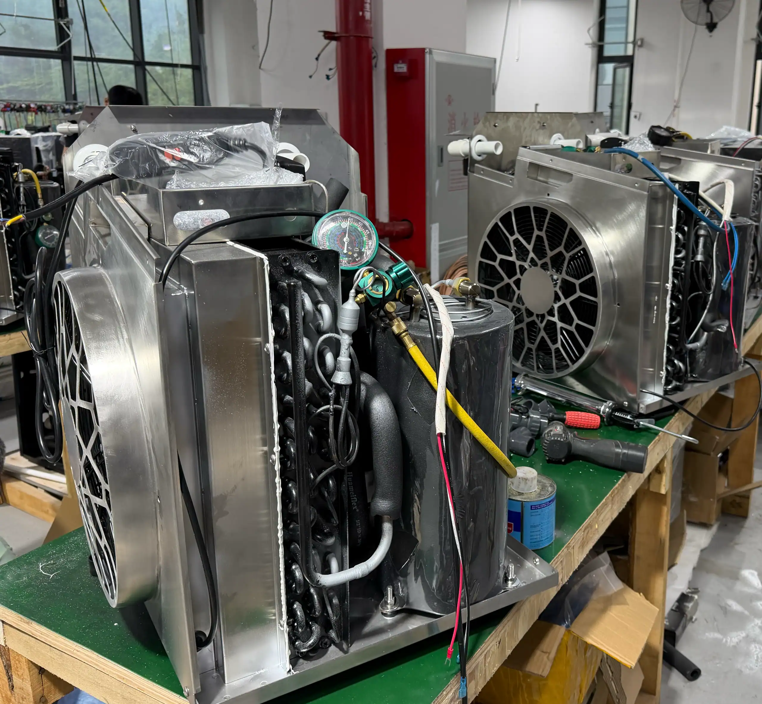 Commercial chiller matching for OEM cold plunge systems