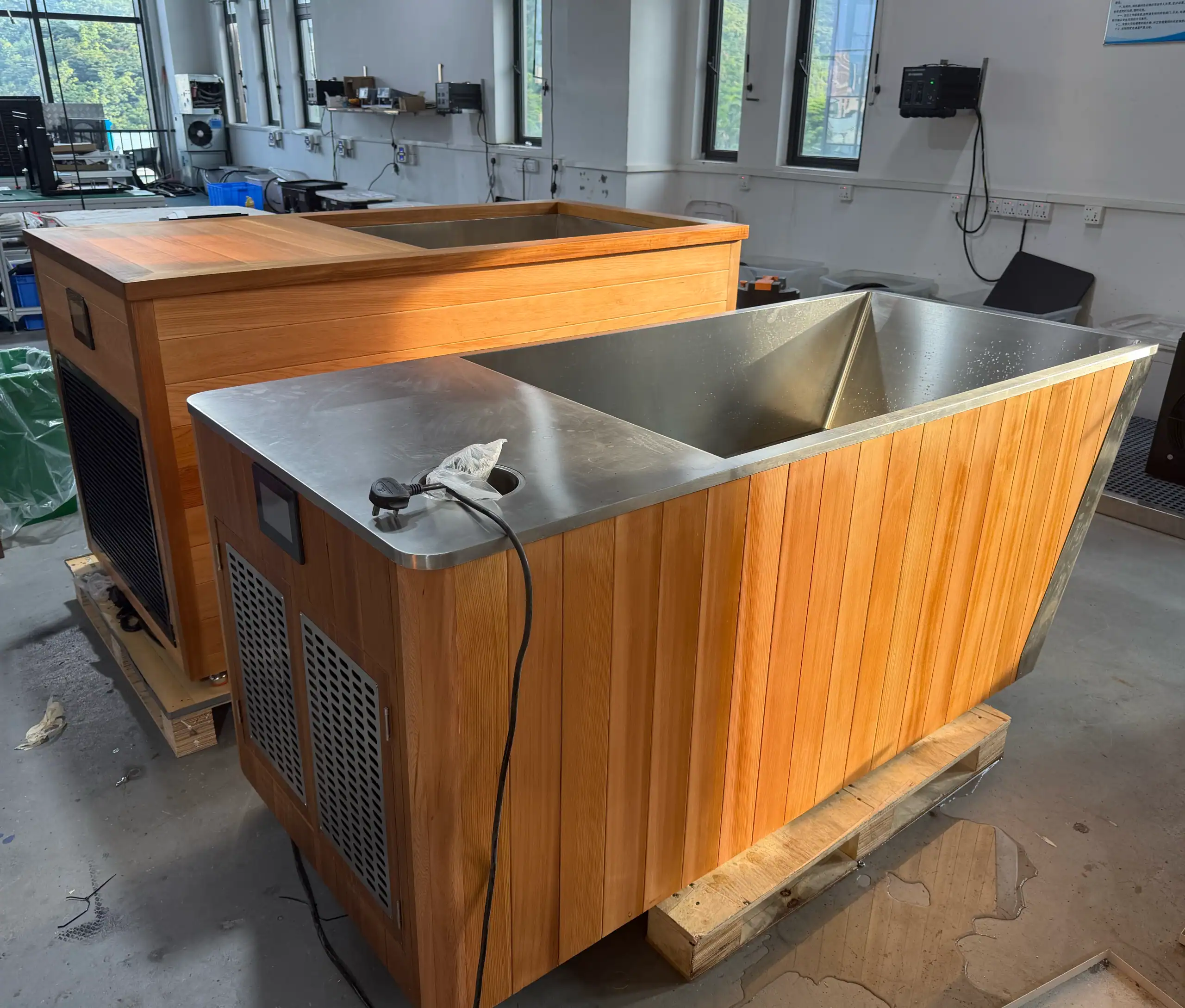 OEM cold plunge manufacturer for private label cold plunge systems by Himalaya IceTech